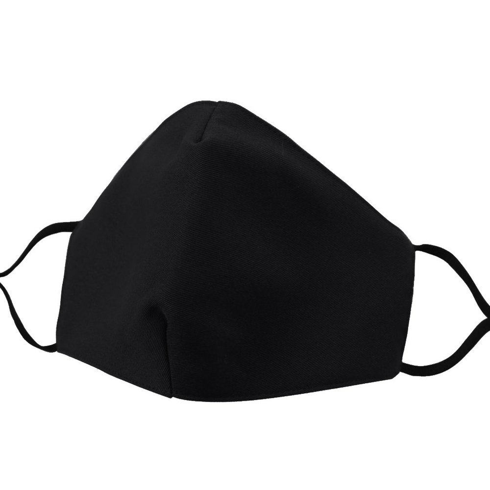 Allsense Unisex Reusable Comfortable Cotton Face Mask Black